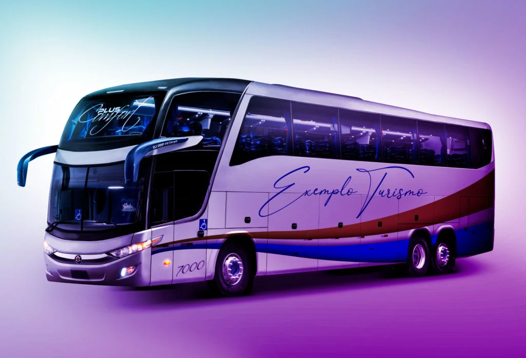 Imagem ilustrativa para design de frota - ônibus Marcopolo G7 LD